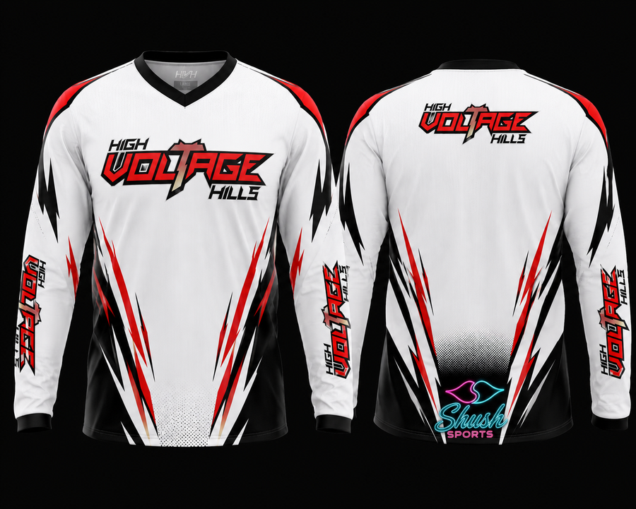 High Voltage Hills Motocross Jersey