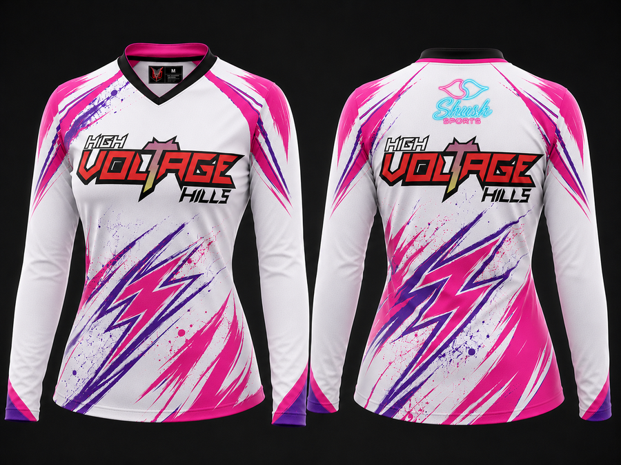 High Voltage Hills Women's Motocross Jersey