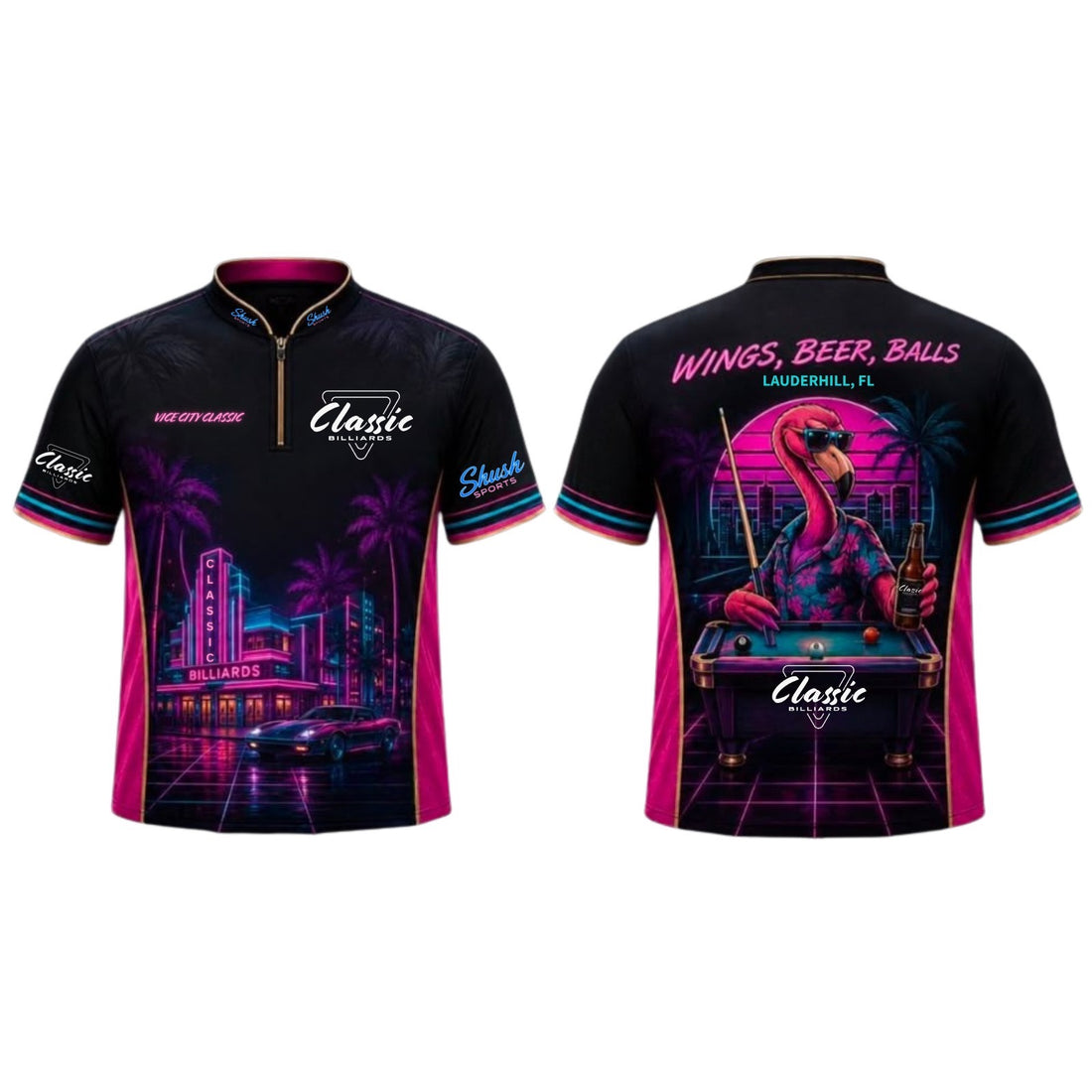 Vice City Classic Billiard Jersey - LIMITED RUN
